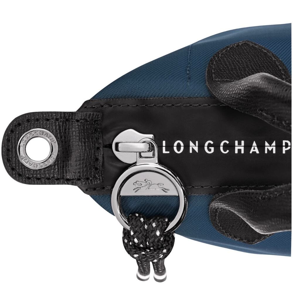 Longchamp Le Pliage Xtra XS Navy Crossbody Bag NWT Nylon Leather Trim NWT - Picture 3 of 9